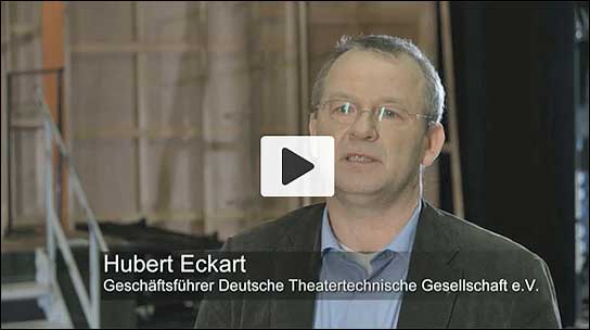 Hubert Eckart, Geschäftsführer der Deutschen Theatertechnischen Gesellschaft