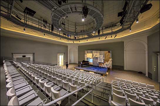 Constellation macht's möglich: Das Atrium Theater in der San Francisco Opera bietet knapp 300 Besuchern eine komplett flexible Akustik.