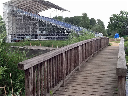 Amptown Verleih beim Ruder World Cup 2011 auf DieReferenz.de