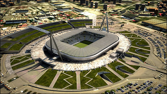 Neues Juventus-Stadion mit RCF-Tontechnik auf DieReferenz.de