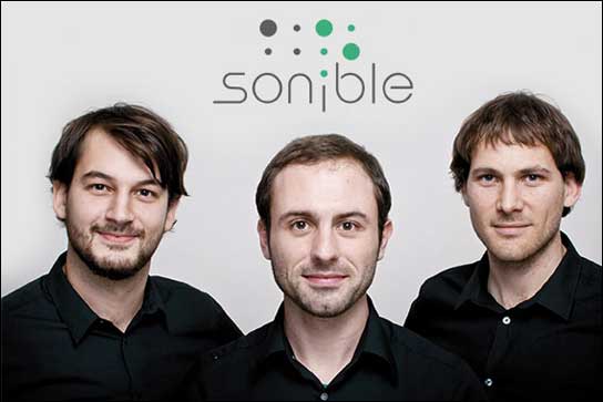Das sonible-Team:  Peter Sciri, Ralf Baumgartner und Alexander Wankhammer (von links).