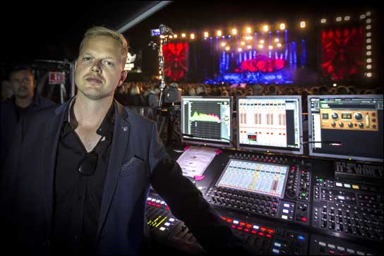 Mads Mikkelsen, langjähriger FOH-Engineer von Volbeat