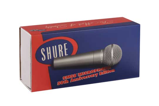 Das SM58 von Shure begleitet Sängerinnen und Sänger seit 50 Jahren