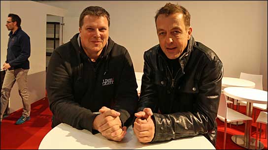Roland Strutz (links) und Peter Mader von Limelight