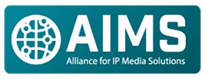 Die AIMS setzt sich für die Etablierung offener Industriestandards für die Rundfunk- und Medienbranche auf ihrem Weg von SDI nach IP ein