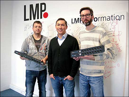 Marcel Vranken, Jens Hillenkötter und Marc Petzold (v.l.n.r, Foto: LMP)