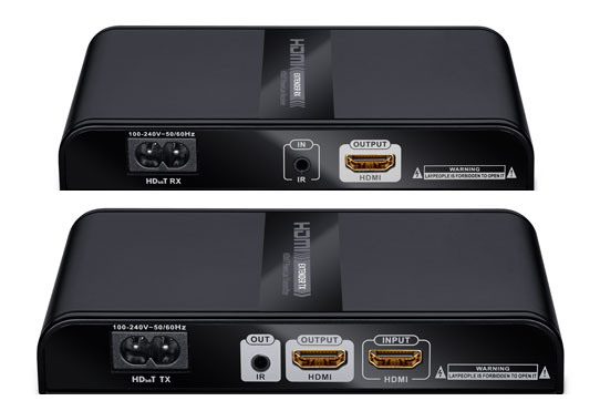 Der Powerlan HDMI Extender von Oehlbach: 300 Meter Full HD-1080p über die Stromleitung.