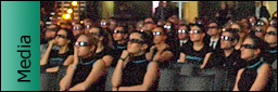 ZweiB beim Kinostart von TRON: Legacy in Berlin