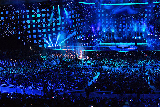 Vina del Mar Song Contest 2011 mit Riedel