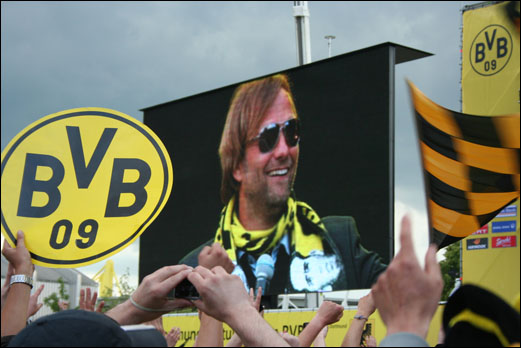 Screen Visions LED-Wände bei der Borussia-Meisterfeier auf DieReferenz.de