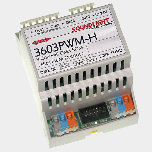 SOUNDLIGHT 3603PWM-H für RGB-Leuchten und LED-Arrays.