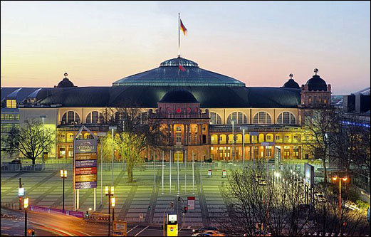 Frankfurter Festhalle - der Ort des PRG LEA Live Entertainment Awards