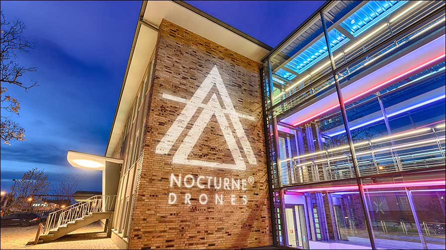 Der neue Hauptsitz der Nocturne Drones GmbH in Osnabrück (Foto: Gayer-Fotografie)