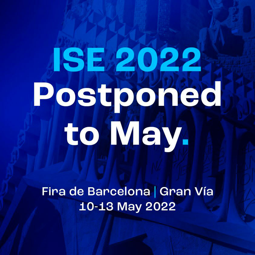 ise 2022 vom 10. - 13. Mai in Barcelona