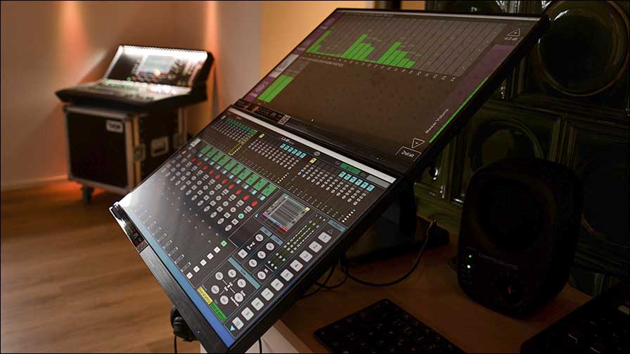 Tontechnisches Herzstück des Session One Studio ist ein Allen & Heath DM0 Mixrack