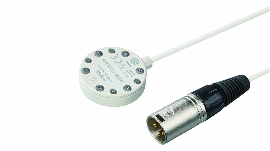 Das BP880R zur Aufnahme von Schlag- und Schwingungsgeräuschen (Foto: Audio-Technica)