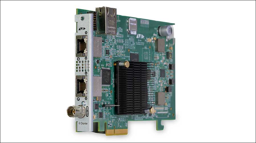 Die Dante-HD-Optionskarte für VENUE S6L kann ab sofort bestellt werden (Fotos: S.E.A.)