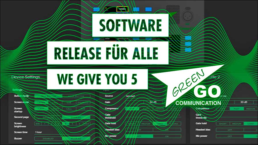Pionierarbeit für das nächste Kapitel der Kommunikationsrevolution: Green-GO Version 5
