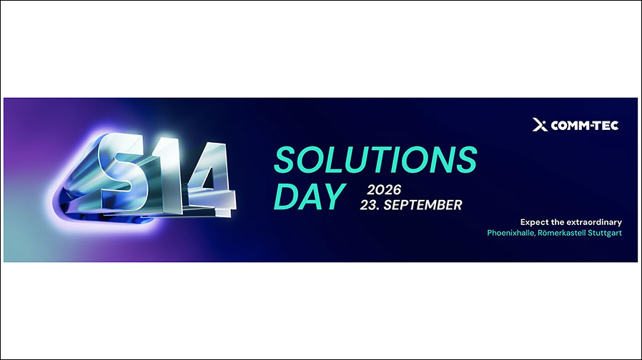 S14 Solutions Day 2026: Innovation, Austausch und 40 Jahre COMM-TEC (Grafik: COMM-TEC)