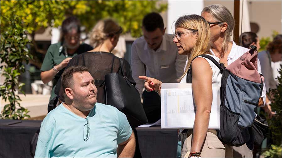 Mit ctc events in Portugal: Mirko Korder und Conny Lobert (Fotos: Christof Haake /ctc events)