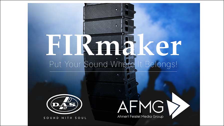 DAS Audio setzt auf AFMG FIRmaker 