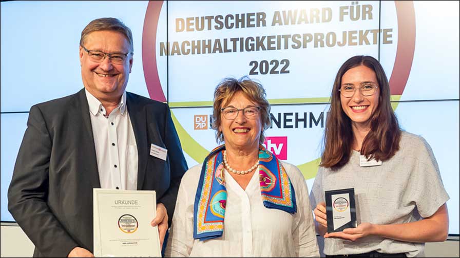 d&b ist Preisträger beim Deutschen Award für Nachhaltigkeitsprojekte (Foto: Thomas Ecke).