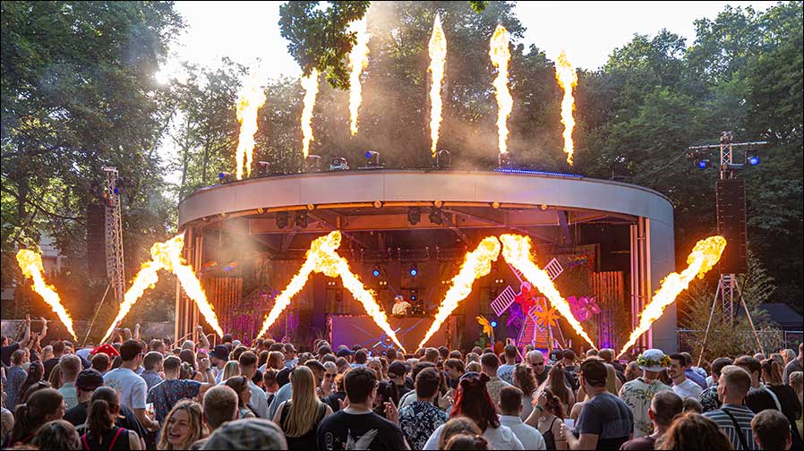 Mit Technik von dBTechnologies: Welcome To My Garden (Fotos: Sascha Gansen / dBTechnologies) 