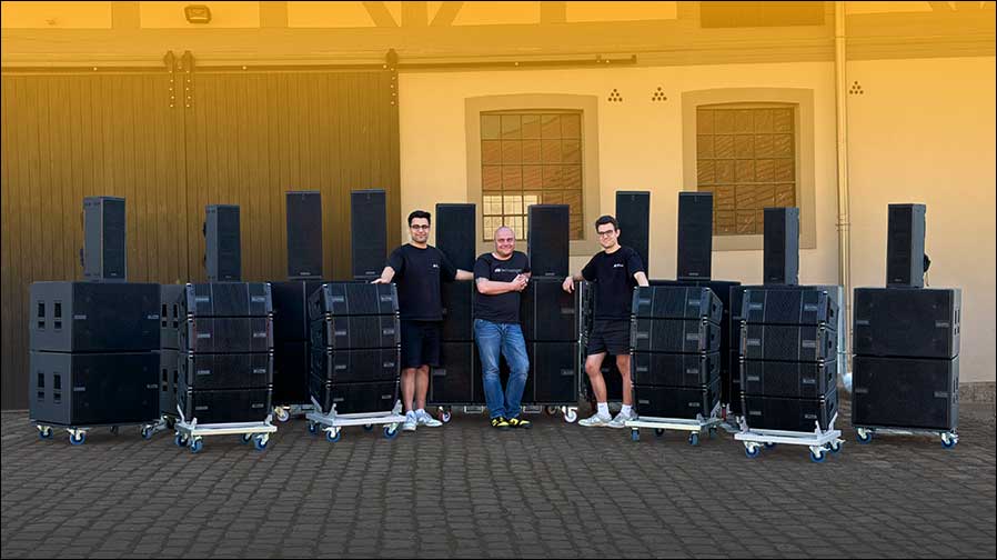 Klares Bekenntnis zur VIO-Serie: Swift Eventtechnik (Foto: dBTechnologies).