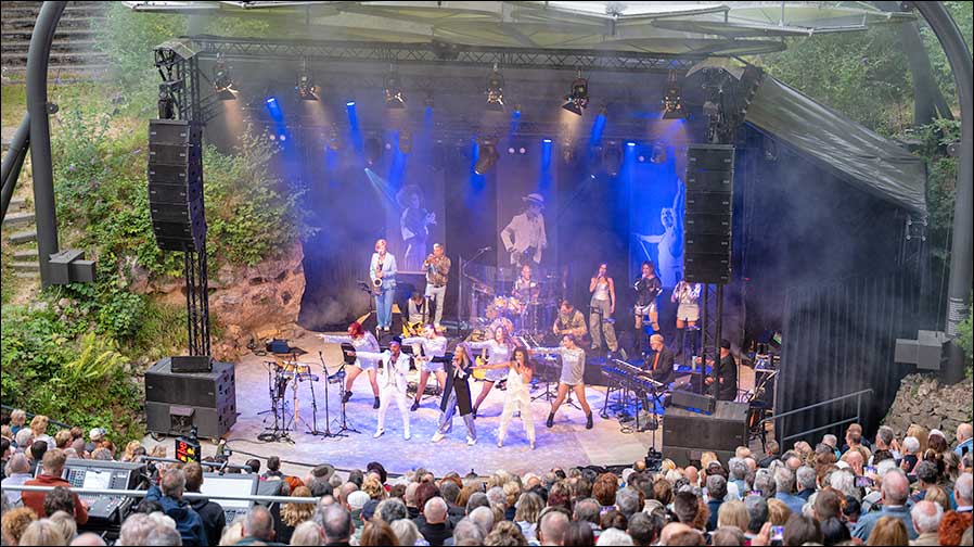 Das Openluchttheather Valkenburg mit dem VIO-System von dBTechnologies (Fotos: Sascha Gansen / dBTechnologies)