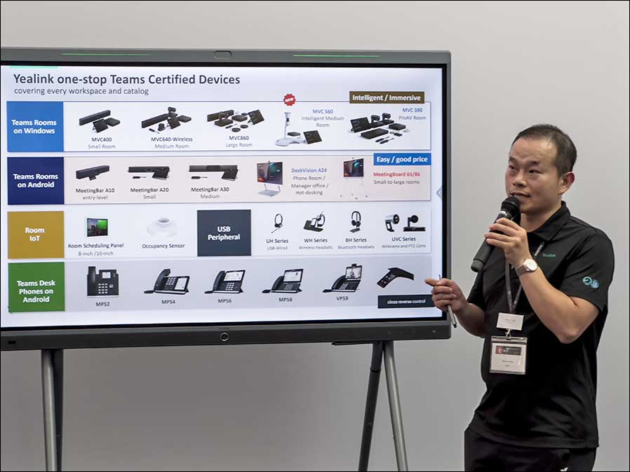 S14 Solution Days 2023: Marvin Yang von Yealink