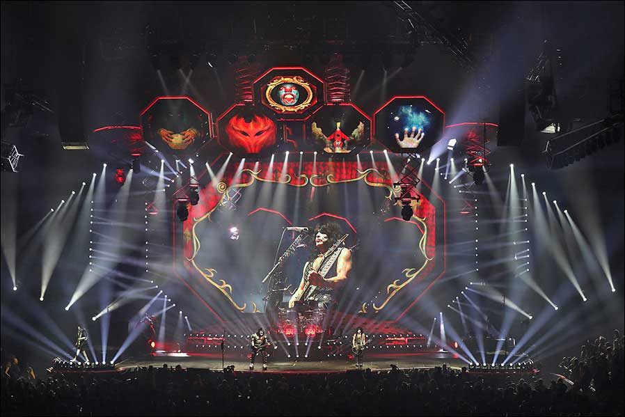 KISS auf der "End of the Road"-Welttournee