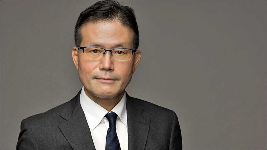 Er ist der neue Europa-Präsident von Epson: Yoshiro Nagafusa.