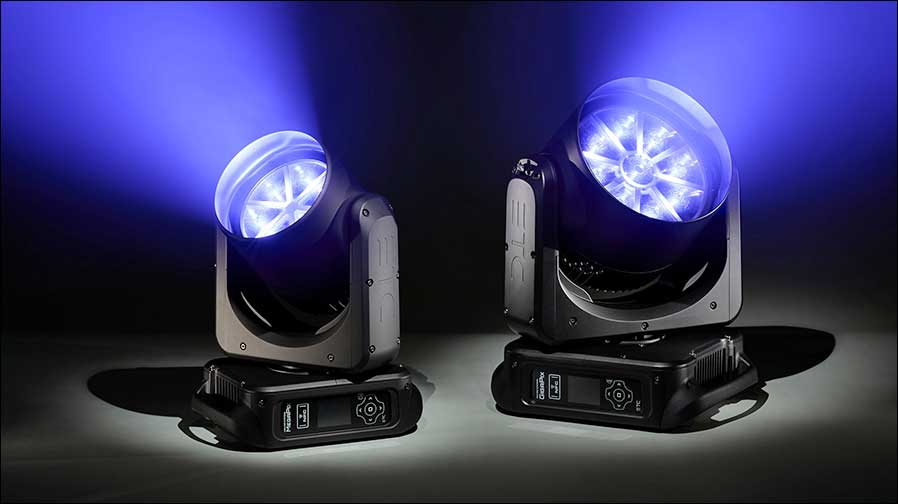 Sie sorgen für herausragende Wash-Effekt und mehr: MegaPix (links) und GigaPix (Fotos: ETC)