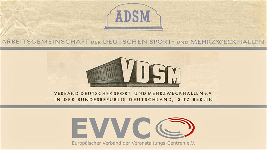 70 Jahre, drei Namen, ein Verband: der EVVC (Grafiken / Logos: EVVC)