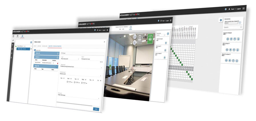 Für AV- und IT-Manager: Kramer Network 2.0 Enterprise-Management-Plattform