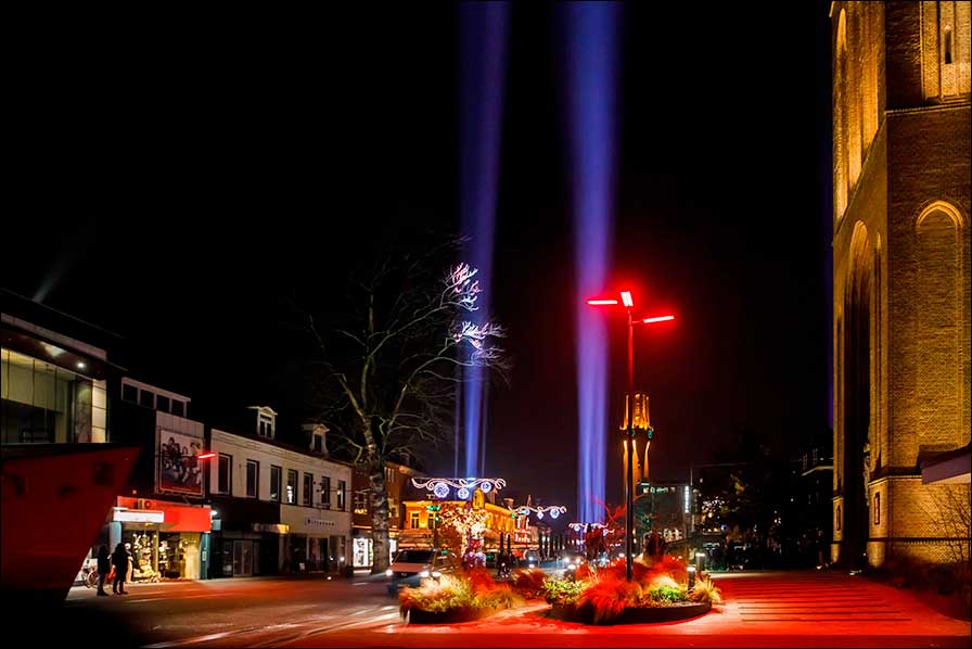 Silvester 2020 in Hengelo mit ELATION Proteus Maximus (Fotos: Outside the Circle)