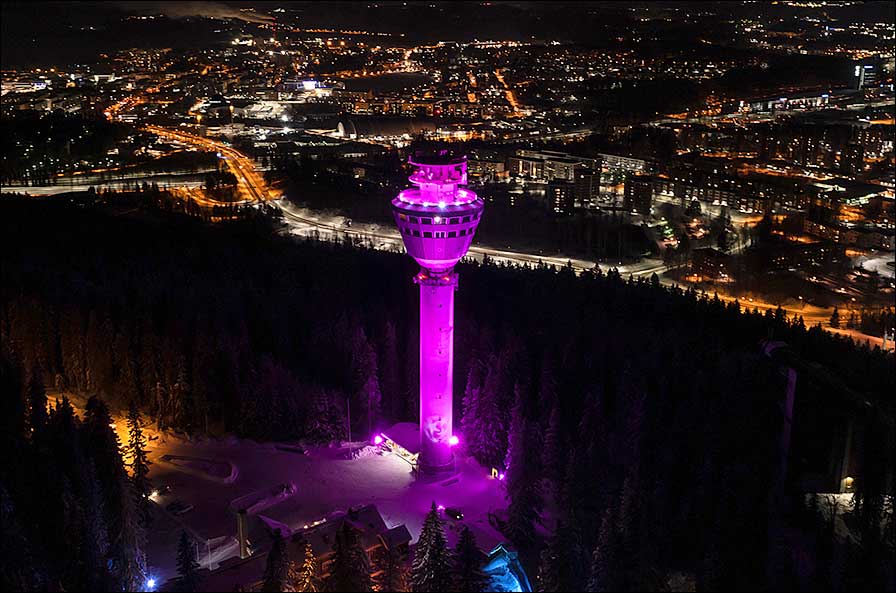 Nicht zu übersehen: der Puijo Turm (Fotos: vikingpro)