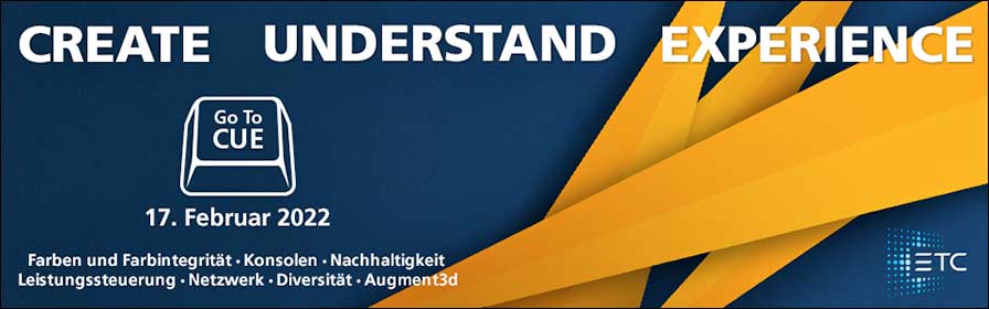 CUE 2022: Die globale ETC-Konferenz läuft 24 Stunden in drei Zeitzonen. In Europa von 10.00 bis 17.00 Uhr.