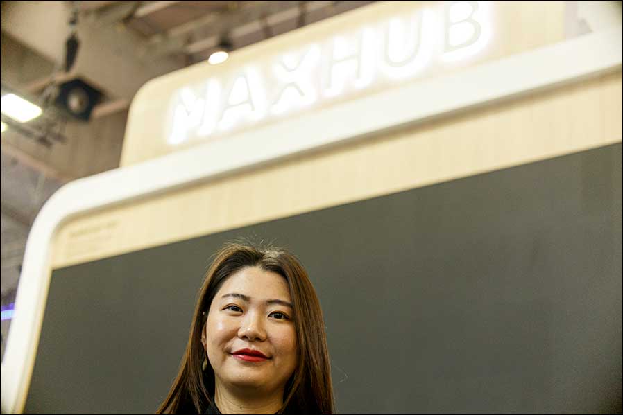 Sie baut die Marke in Europa auf: Cathy Liu von MAXHUB