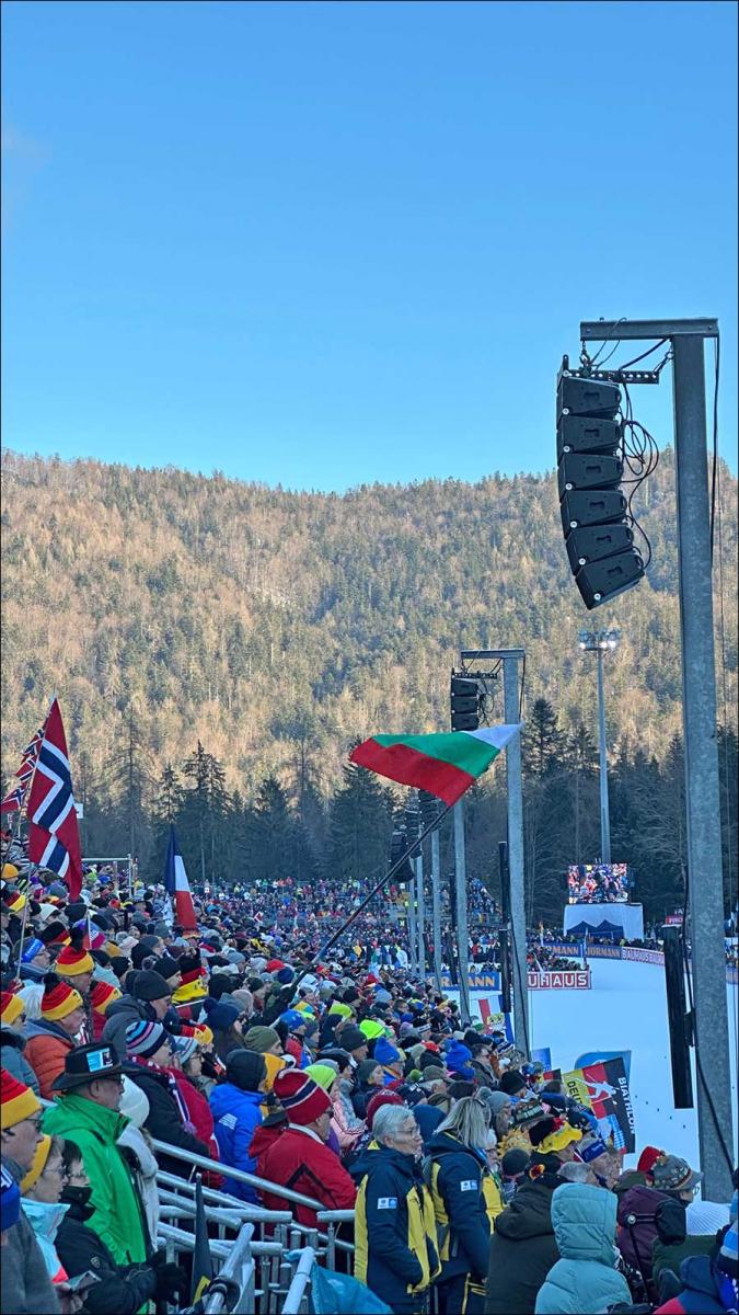 Sportereignis der Superlative: der Biathlon Weltcup Ruhpolding (Fotos: Musik Mayer)