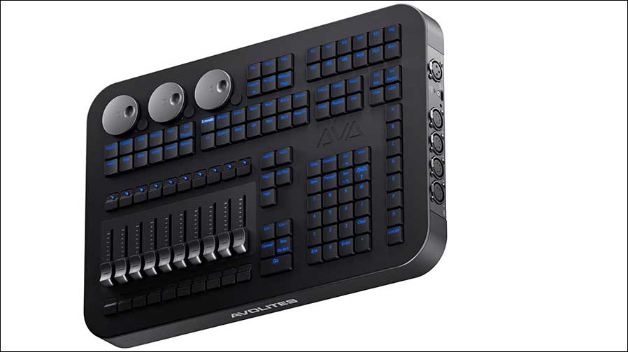 LEaT X Avolites T3 ultimate-portable-control: Avolites T3 als super-kompakte Licht-Steuerung (Foto: Avolites)