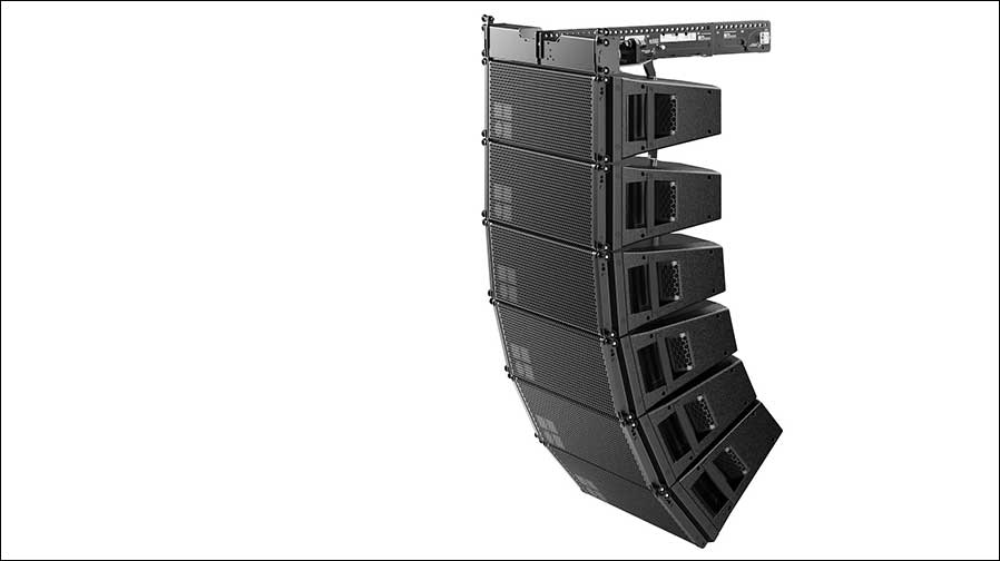 Mit dabei auf der LEaT X: Die neuen Cardioid-Lautsprecher CCL von d&b audiotechnik (Foto: d&b audiotechnik)