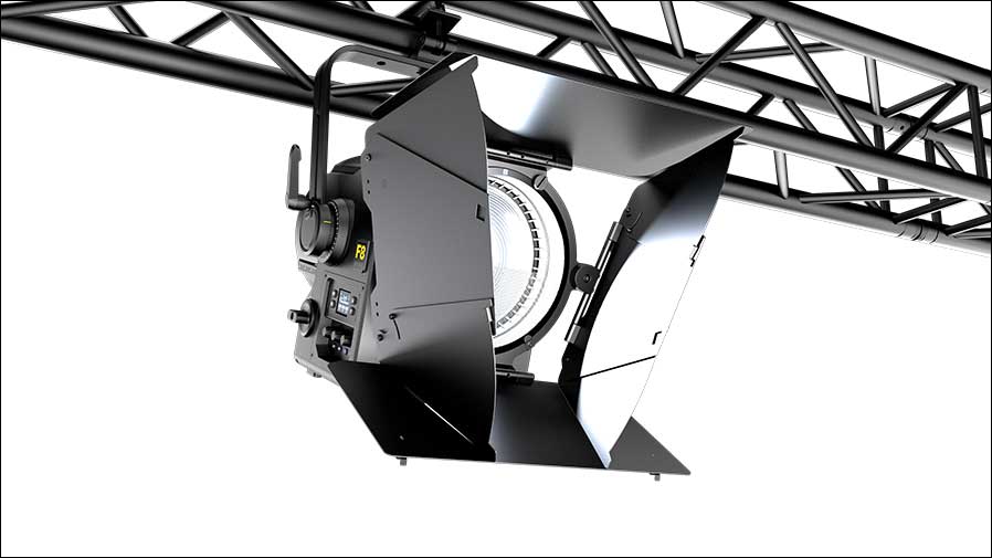 ROXX Advanced 8-Way Barndoor: ICON F8 mit Torblenden (Foto: ROXX)