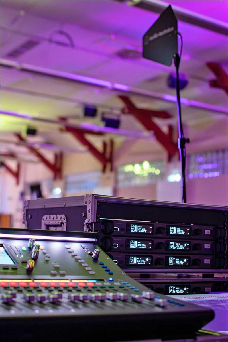 Audio-Technica 3000er-Serie bei der Theaterspielgemeinschaft Lorsch (Fotos: MR Products Ton- und Lichttechnik GmbH)