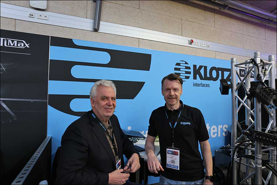 LEaT X 2026: Peter Klotz und Nils Westerwelle von KLOTZ AIS (Foto: Tom Becker / DieReferenz)