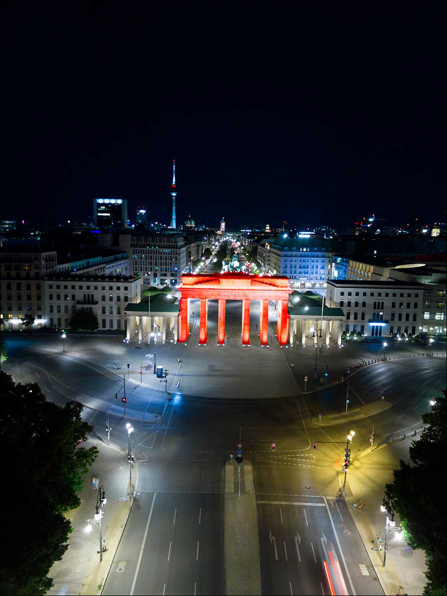 Night of Light Brandenburger Tor