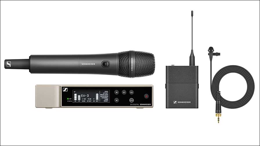 Evolution Wireless Digital ist ab sofort erhältlich, mit einer Auswahl an Handheld-, Headmic-, Instrumenten-, Lavalier-, Combo- und Base-Sets.
