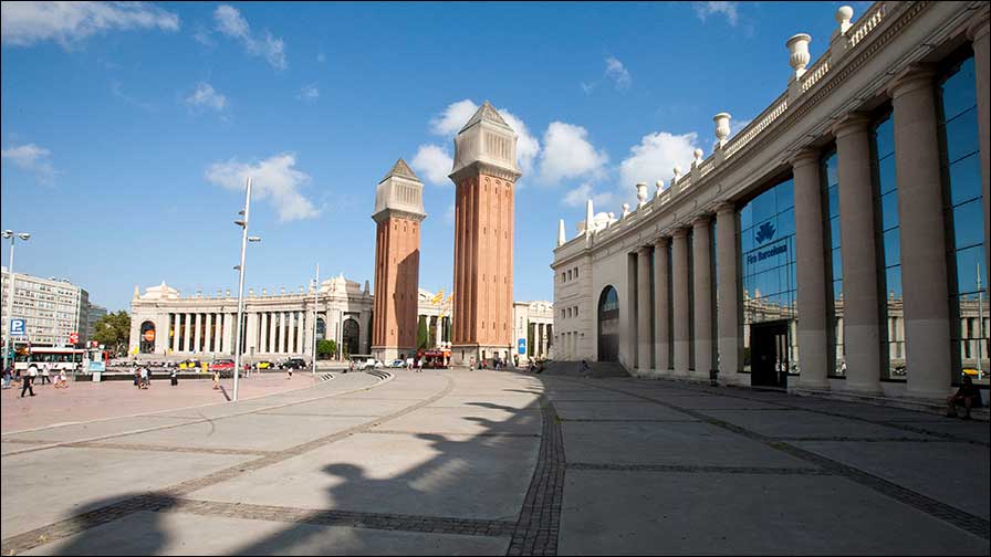 Messegelände in Barcelona