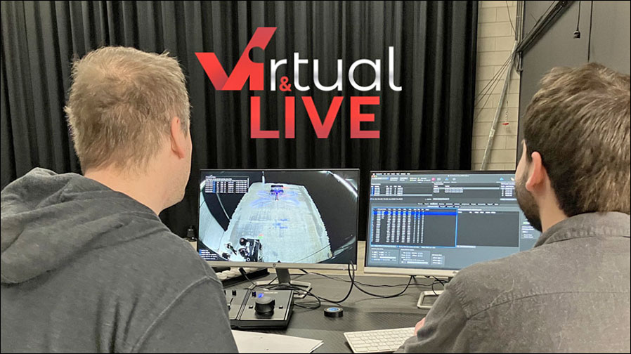  VIRTUAL&Live-Chef Niklas Schmitt (links) mit FM Product Manager Tim van Dijck