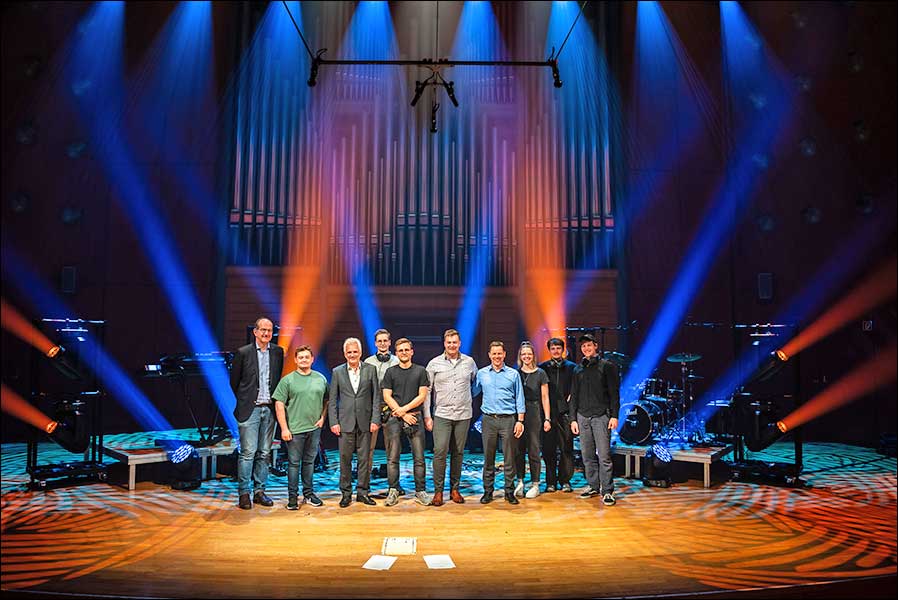 HMDK Stuttgart: Konzertsaal mit neuem Licht von Robe (Fotos: Oliver Röckle).